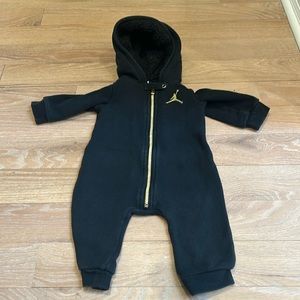 Air Jordan fleece lined onesie
